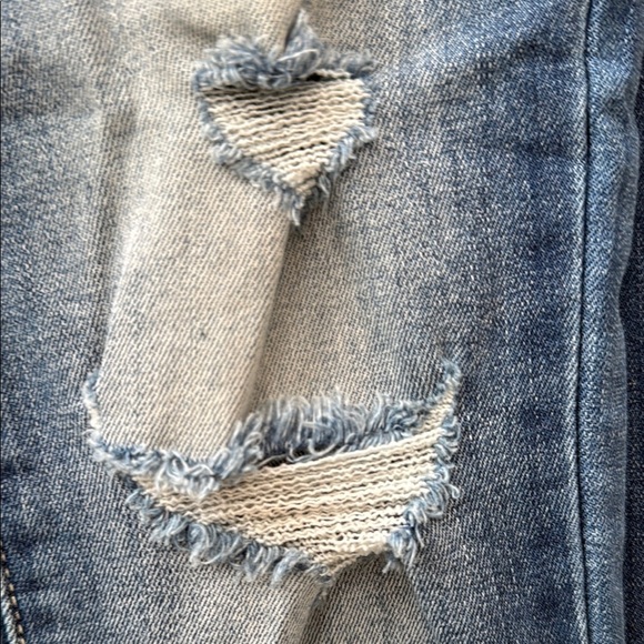 NWOT KanCan Classic Blue Distressed Jeans 26 - Picture 7 of 11